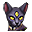 Icona Gatto Fuoco a 3 Occhi (sigillo).png